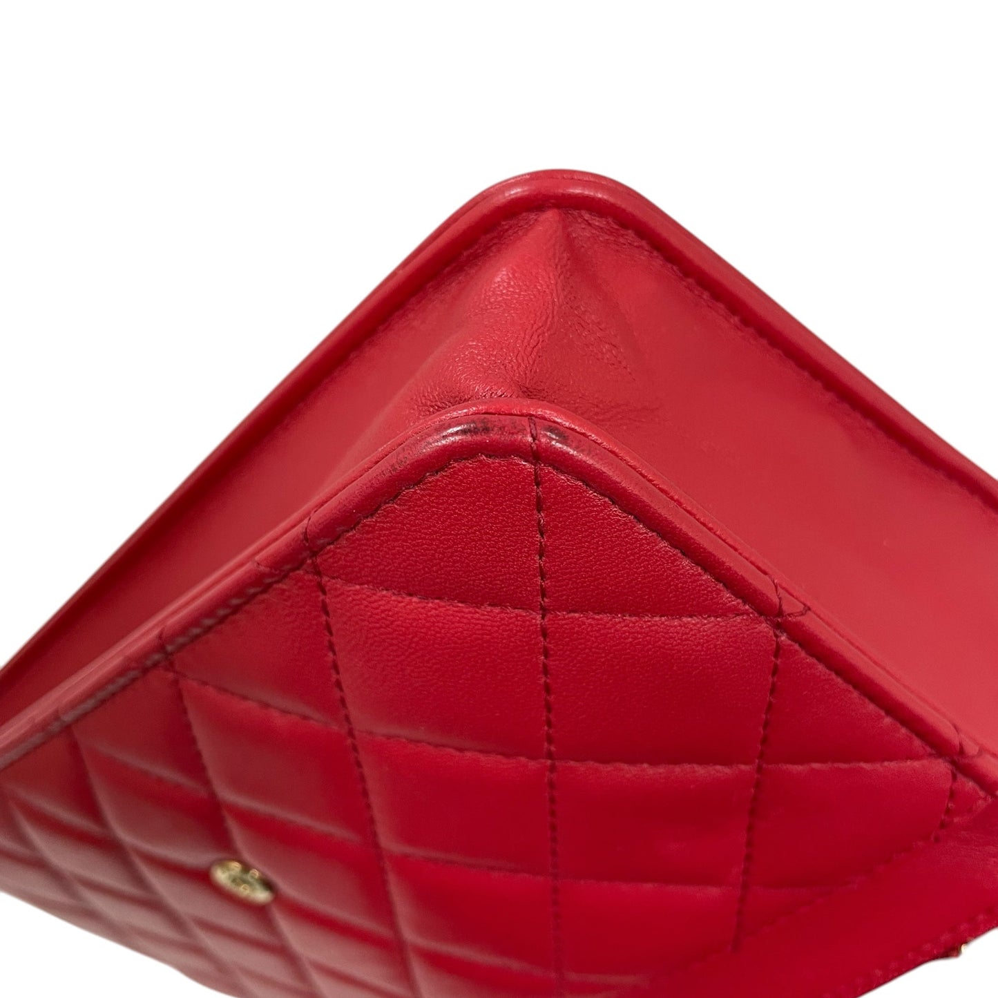 CROSSBODY LUXURY DESIGNER by CHANEL In RED, Size: SMALL