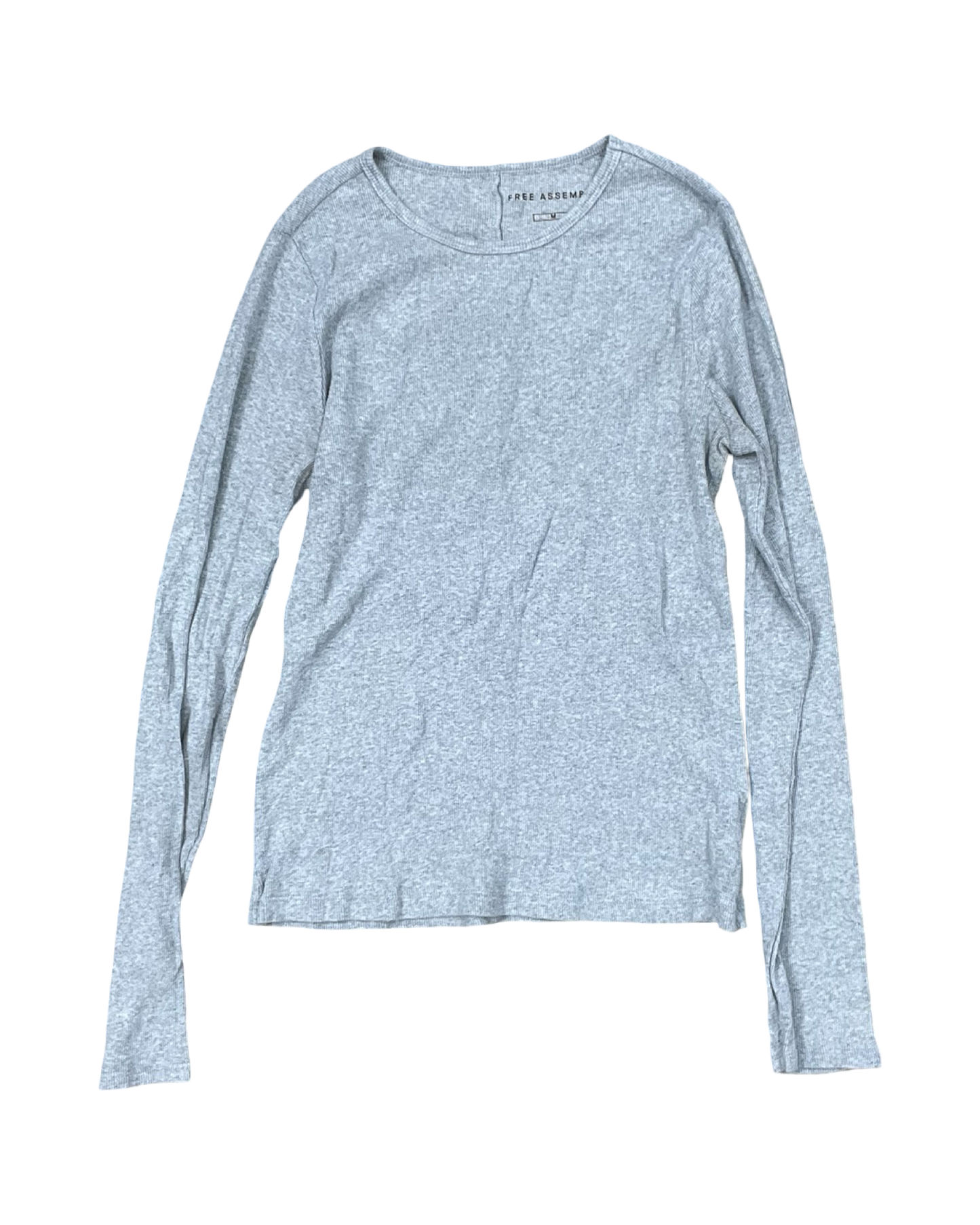 Top Ls By Free Assembly In Grey, Size:M