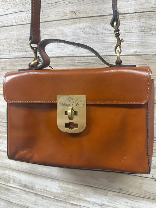 Handbag Designer By Patricia Nash In Brown, Size:Small