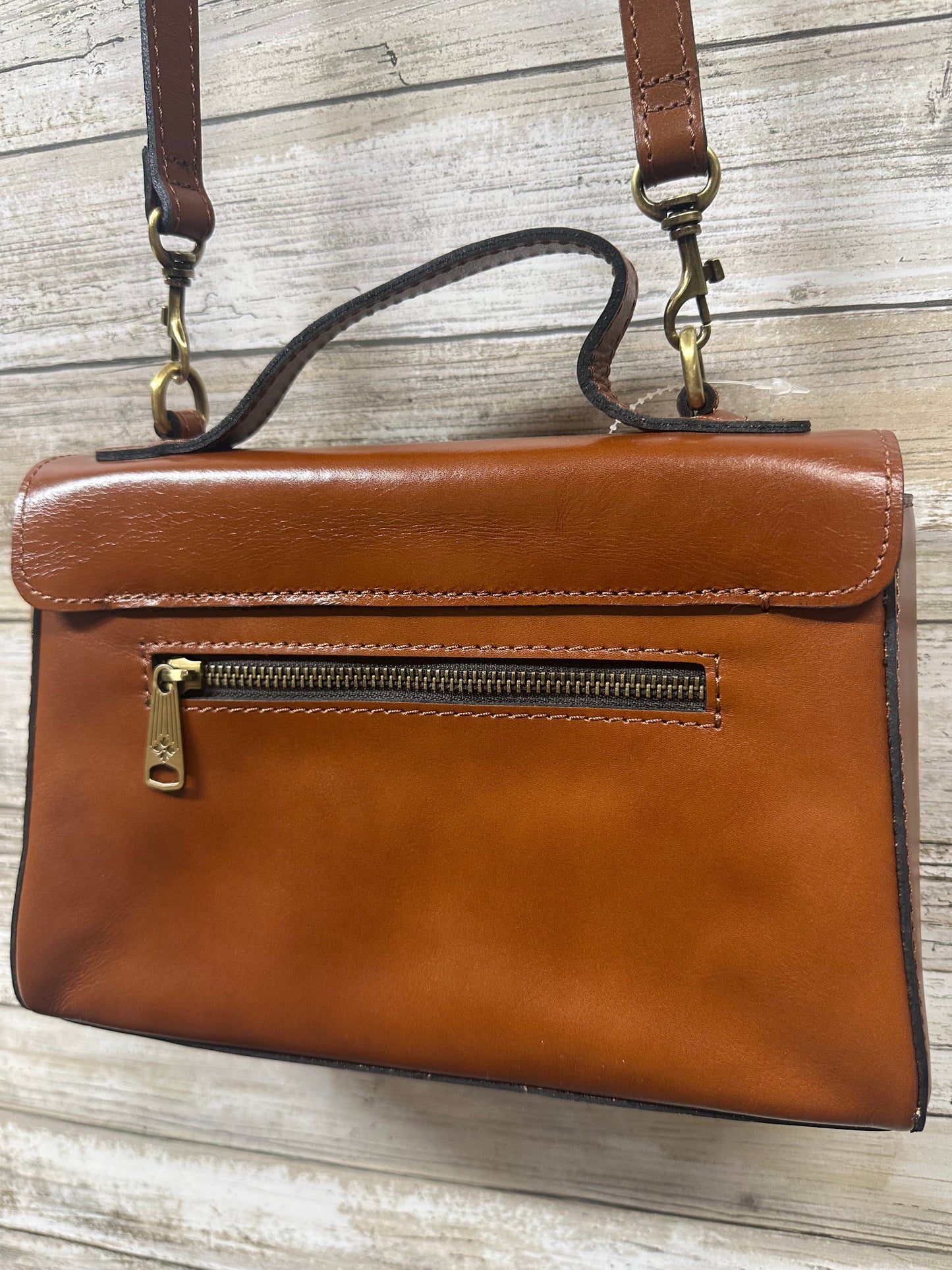 Handbag Designer By Patricia Nash In Brown, Size:Small
