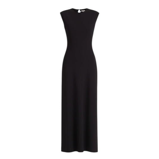 Sleeveless Knit Maxi Dress By Club Monaco In Black, Size: 12