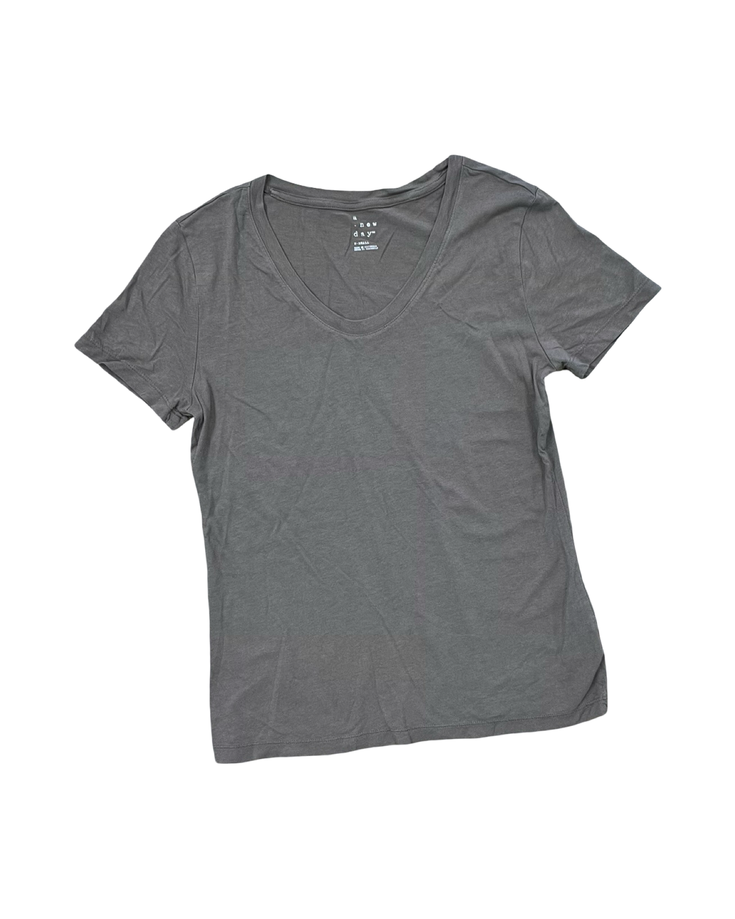 Top Ss Basic By A New Day In Brown, Size:Xs