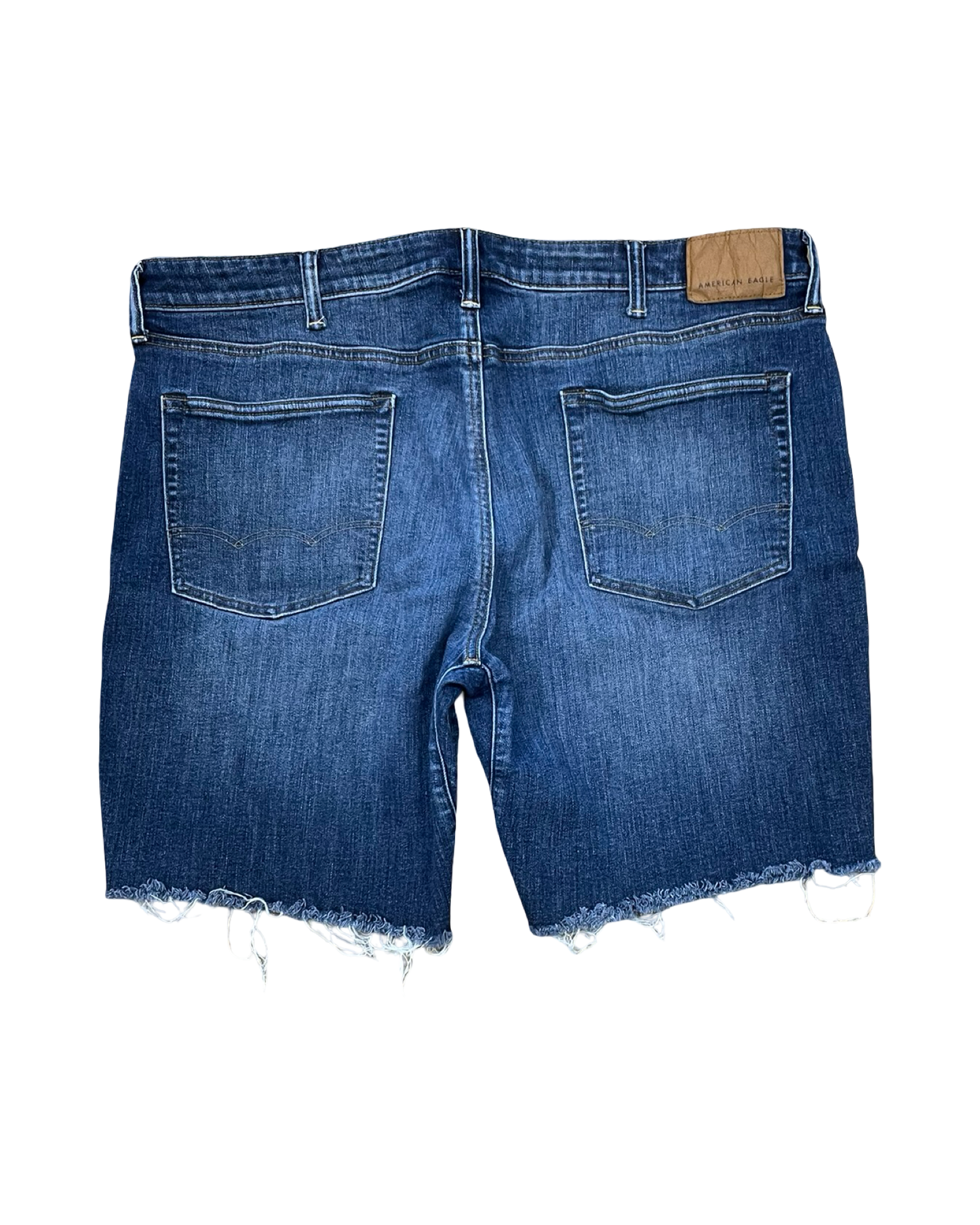 Shorts By American Eagle In Blue Denim, Size:22