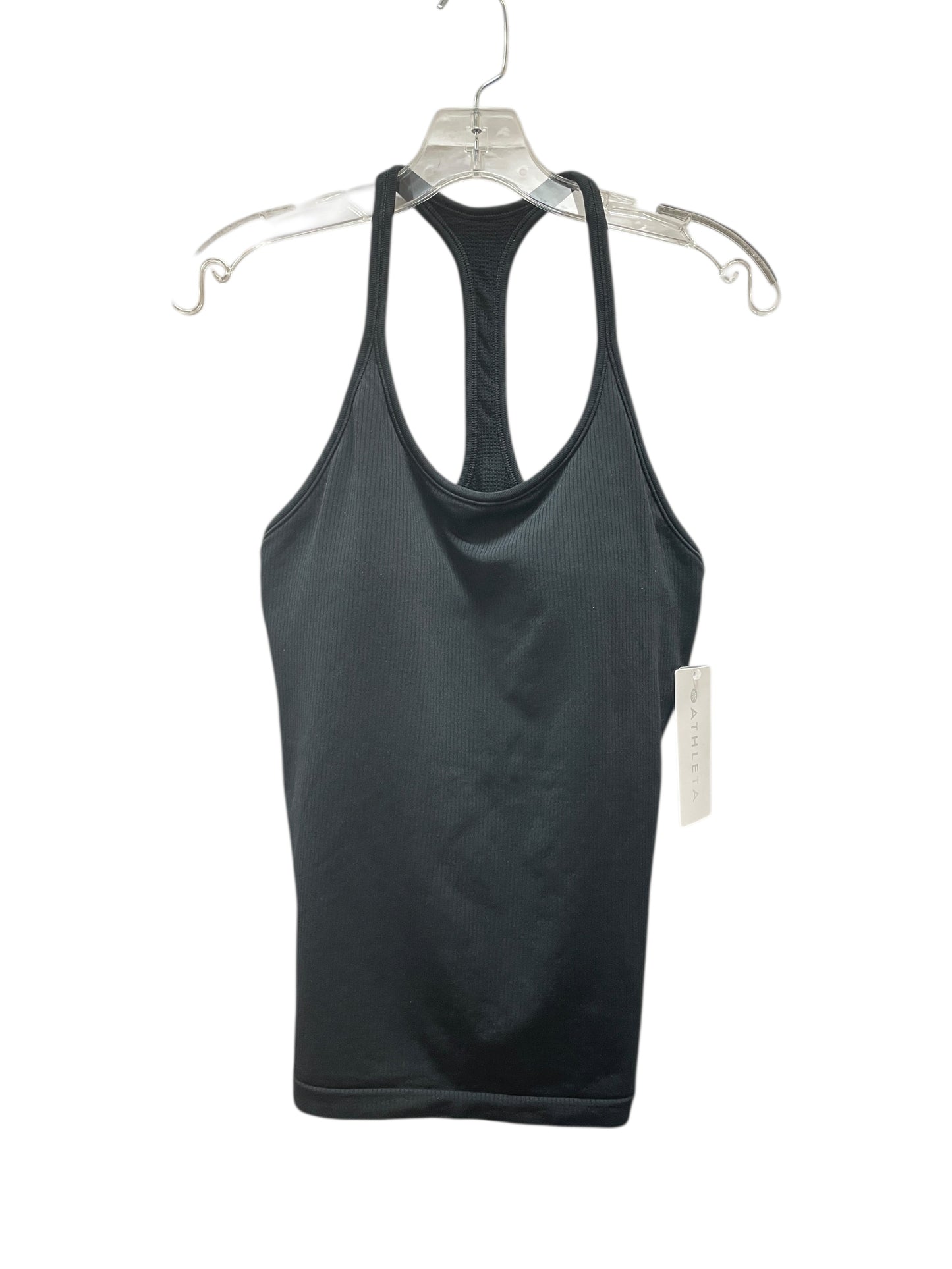 Athletic Tank Top By Athleta In Black, Size:L