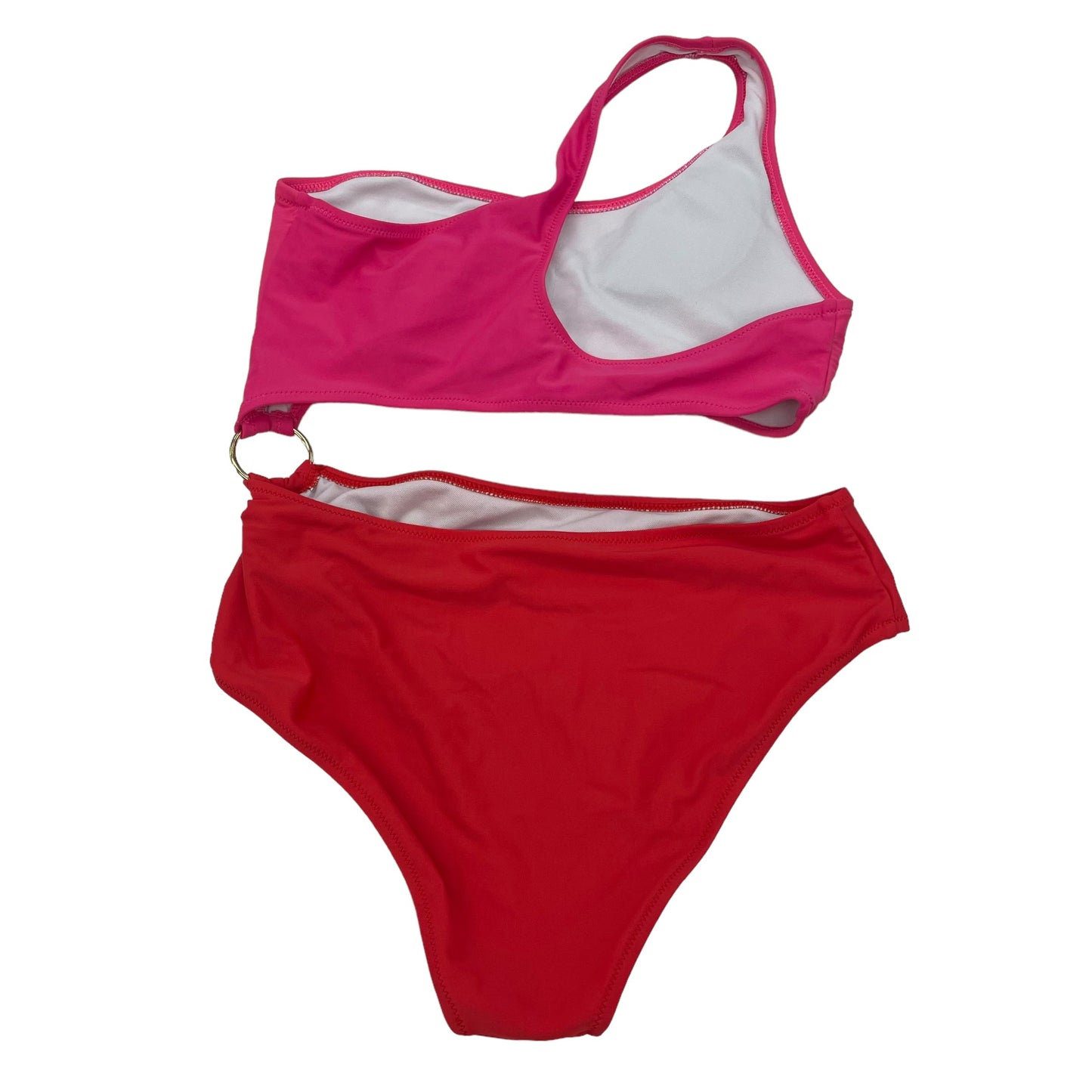 PINK & RED SHEIN SWIMSUIT, Size M