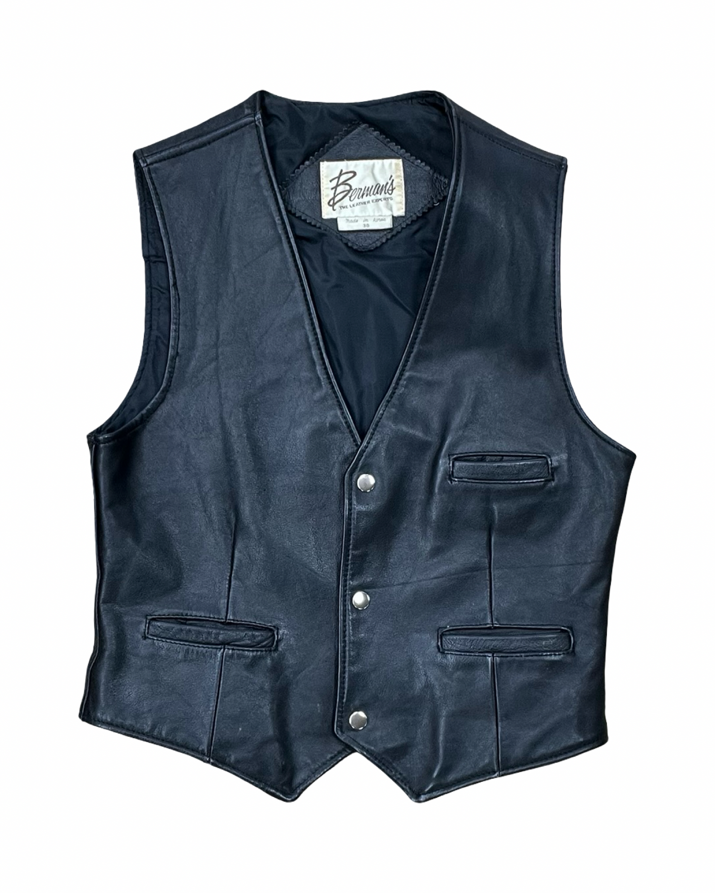 Vest Other By Clothes Mentor In Black, Size:L
