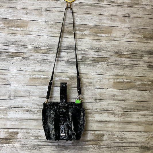 Crossbody Designer By Brahmin In Black, Size:Small
