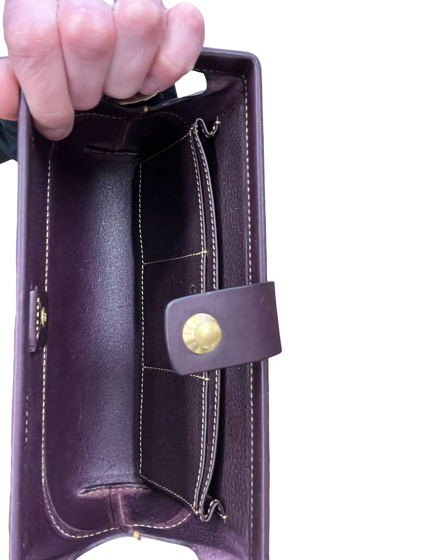 Clutch By Clothes Mentor In Maroon, Size:Small