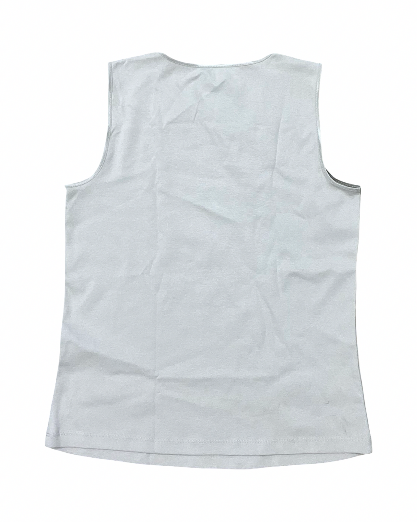 Top Sleeveless Basic By Christopher And Banks In Tan, Size:S