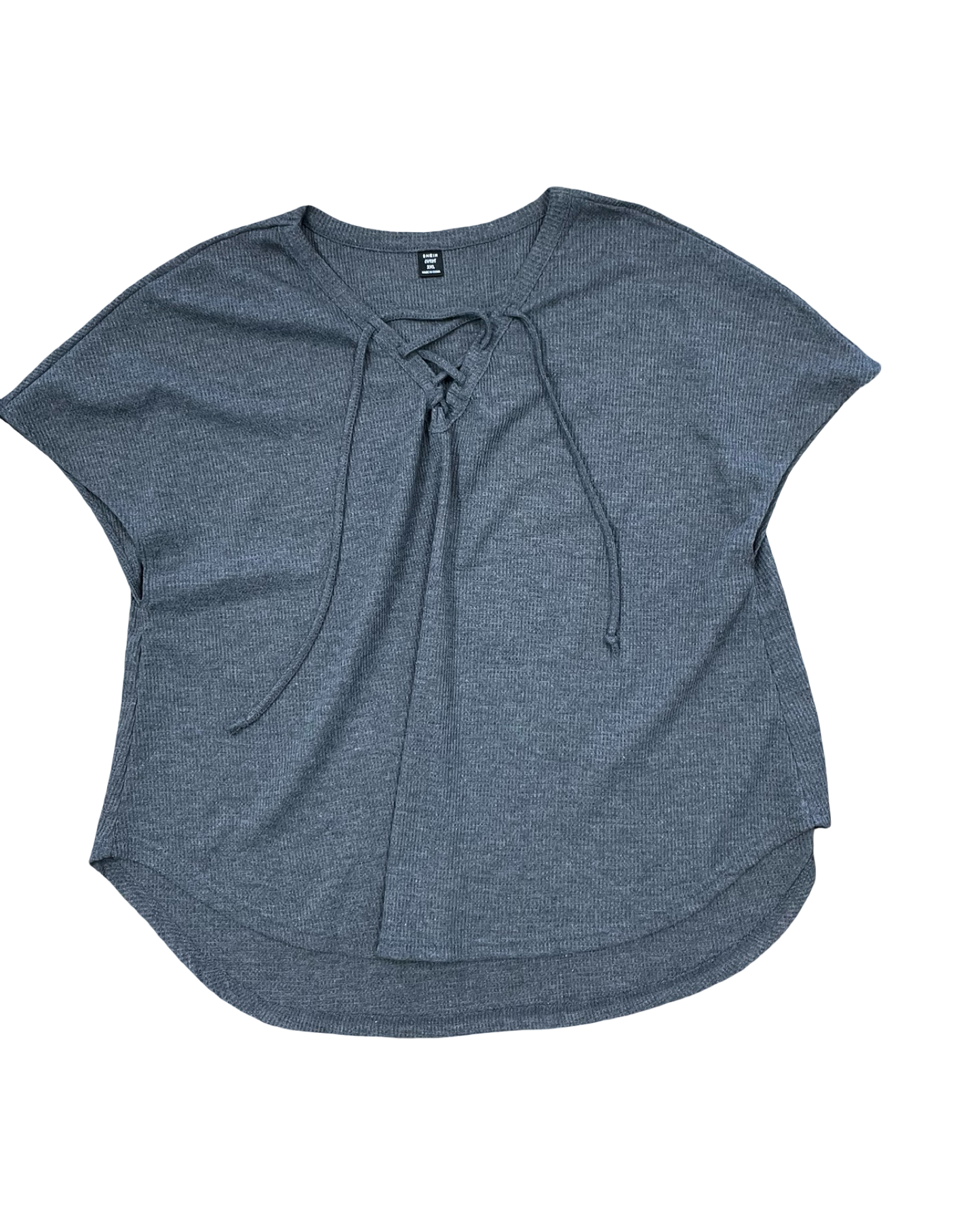 Top Ss By Shein In Grey, Size:2X