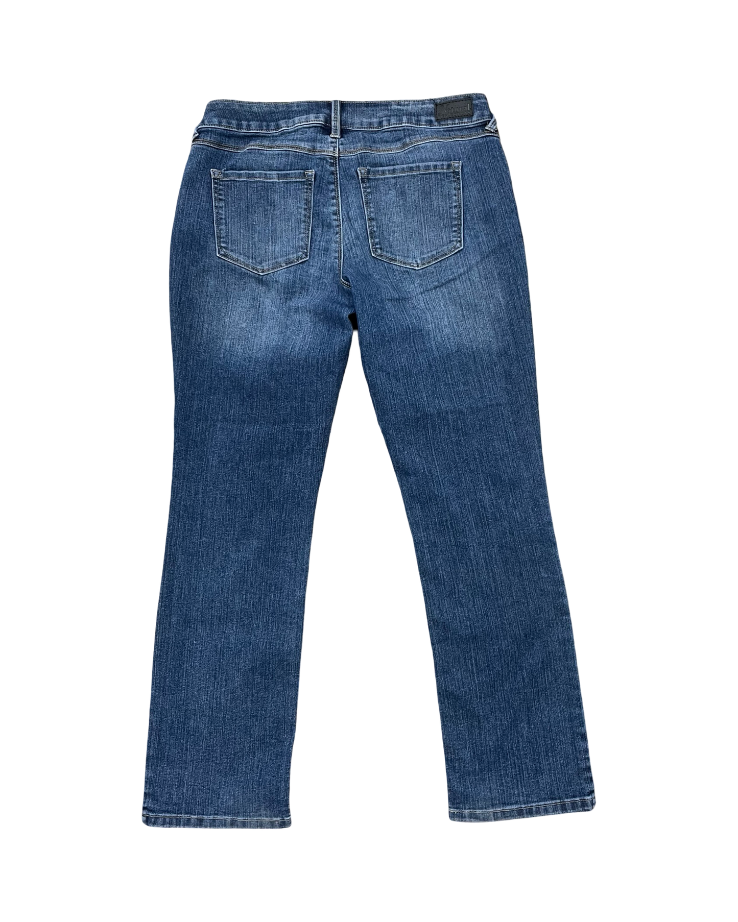 Jeans Straight By Natural Reflections In Blue Denim, Size:6P