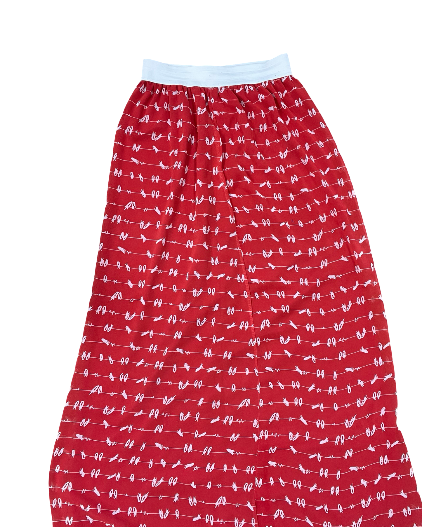 Skirt Maxi By Clothes Mentor In Red, Size:M