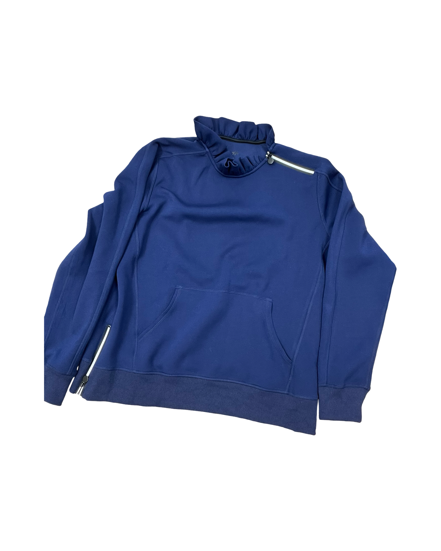 Sweatshirt Collar By Clothes Mentor In Blue, Size:Xl