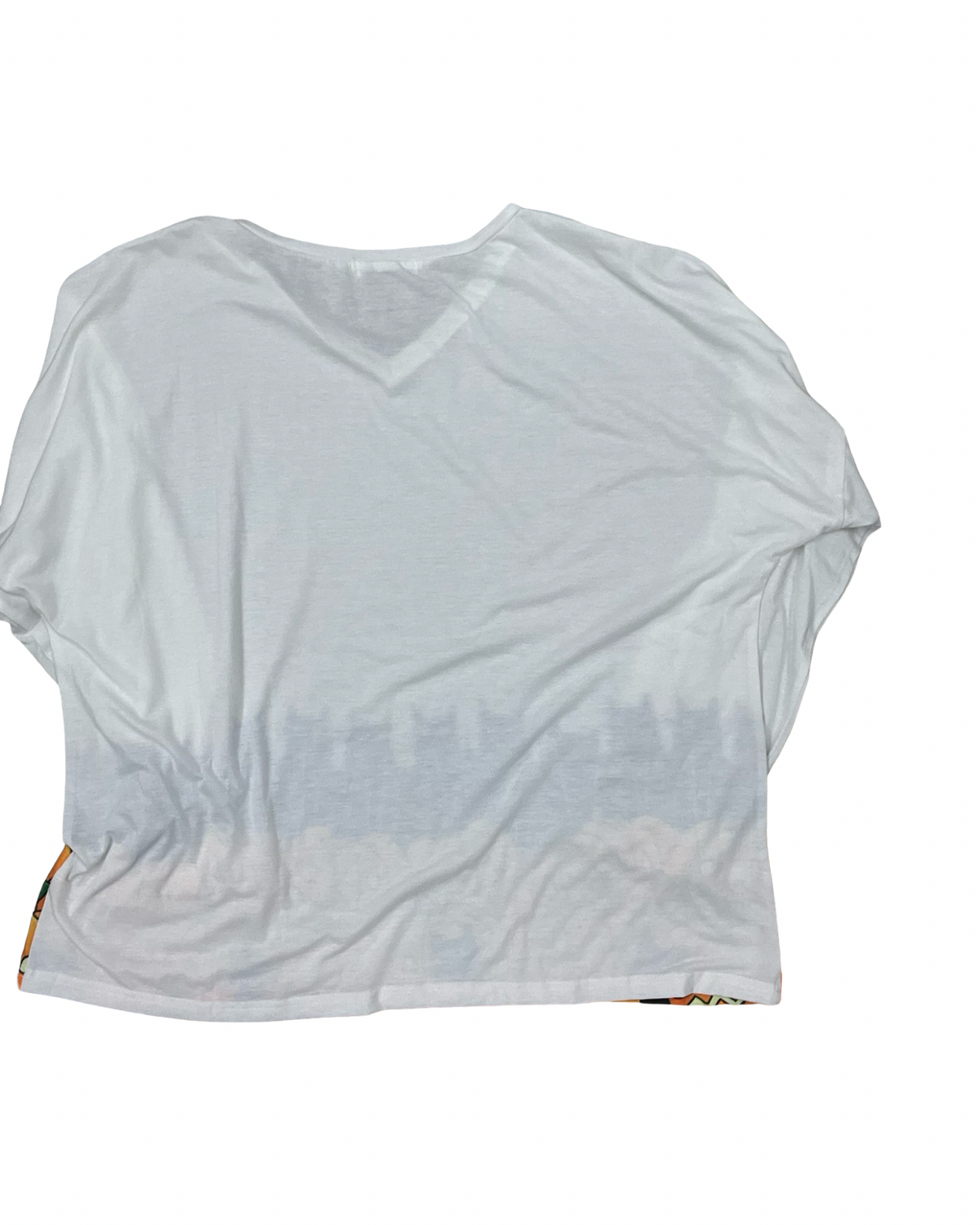Top Ls By Misslook In White, Size:3X