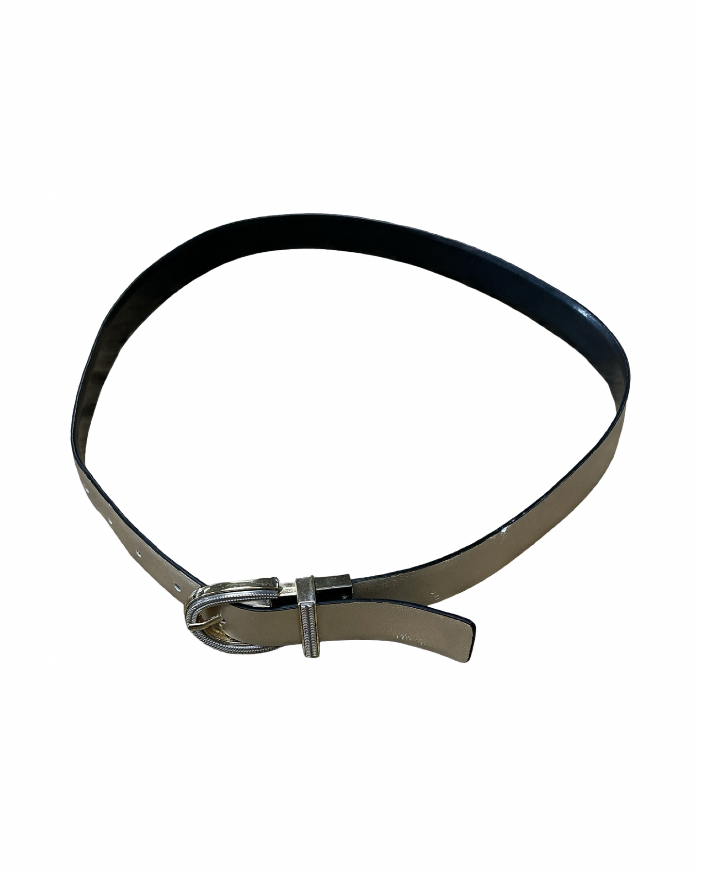 Belt By Clothes Mentor In Black & Gold
