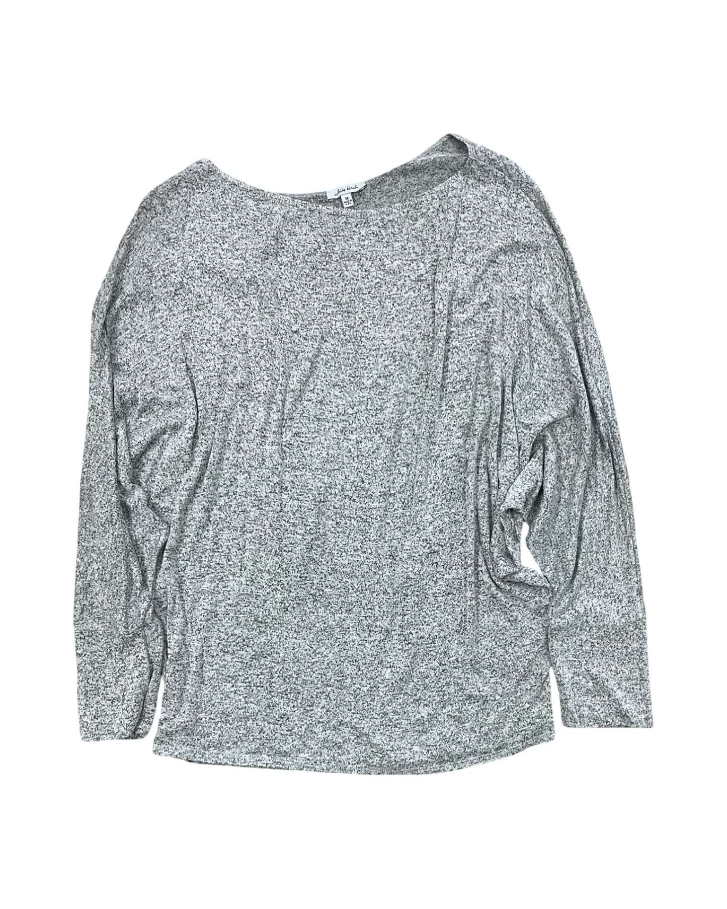 Top Ls By White Birch In Grey, Size:1X