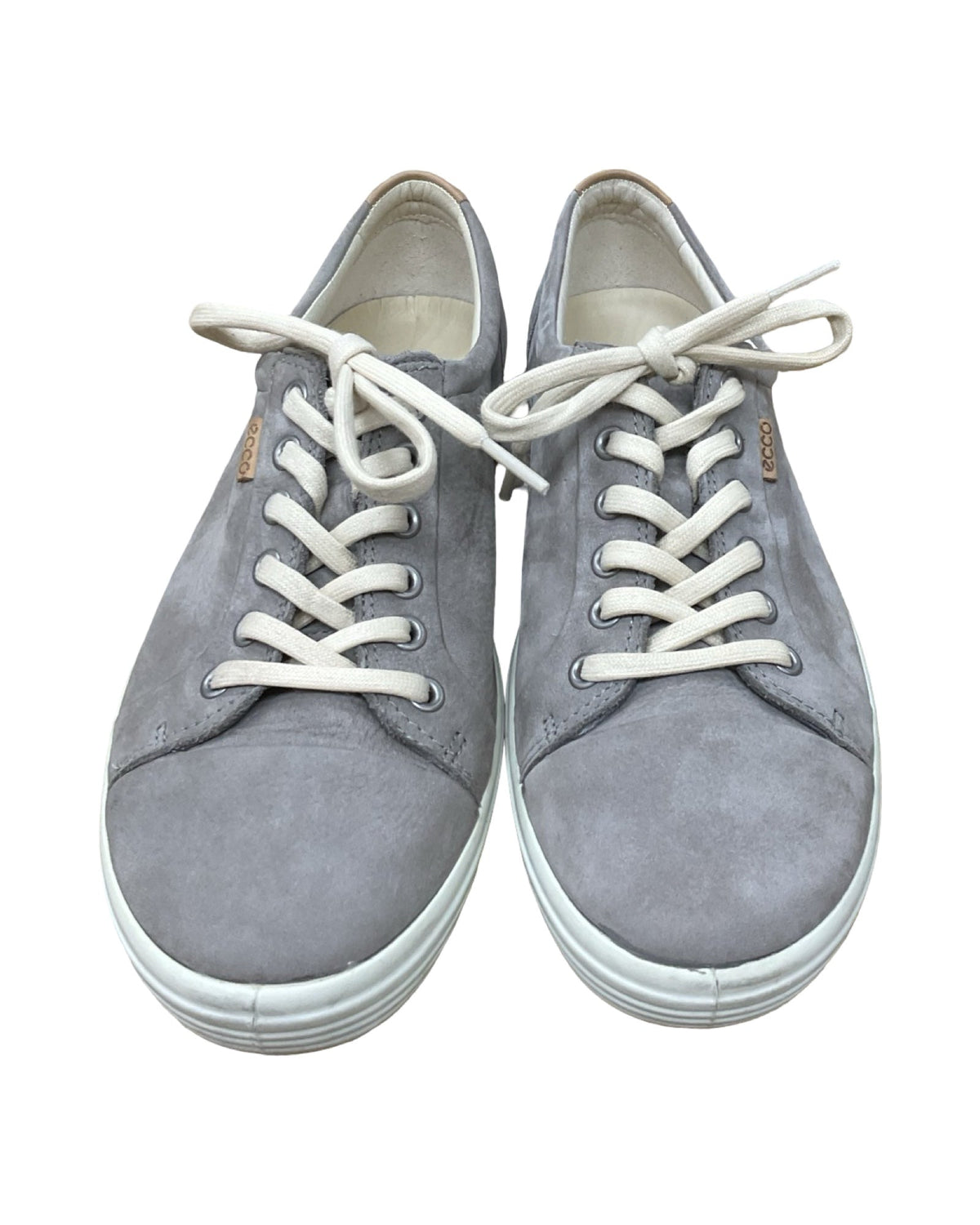 Shoes Flats By Ecco In Grey, Size:10.5