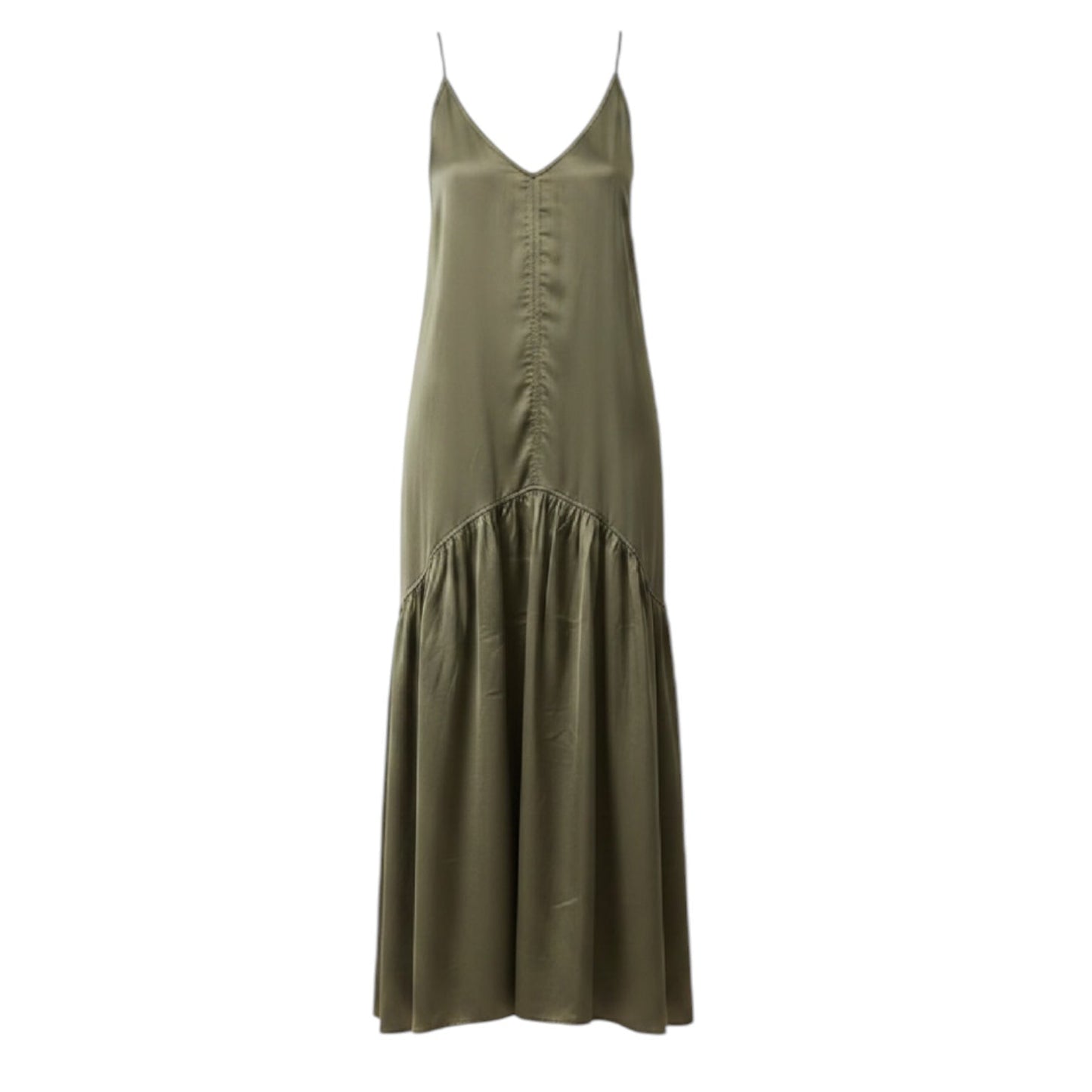 Drop Waist Maxi Dress By Wishlist In Green, Size: S