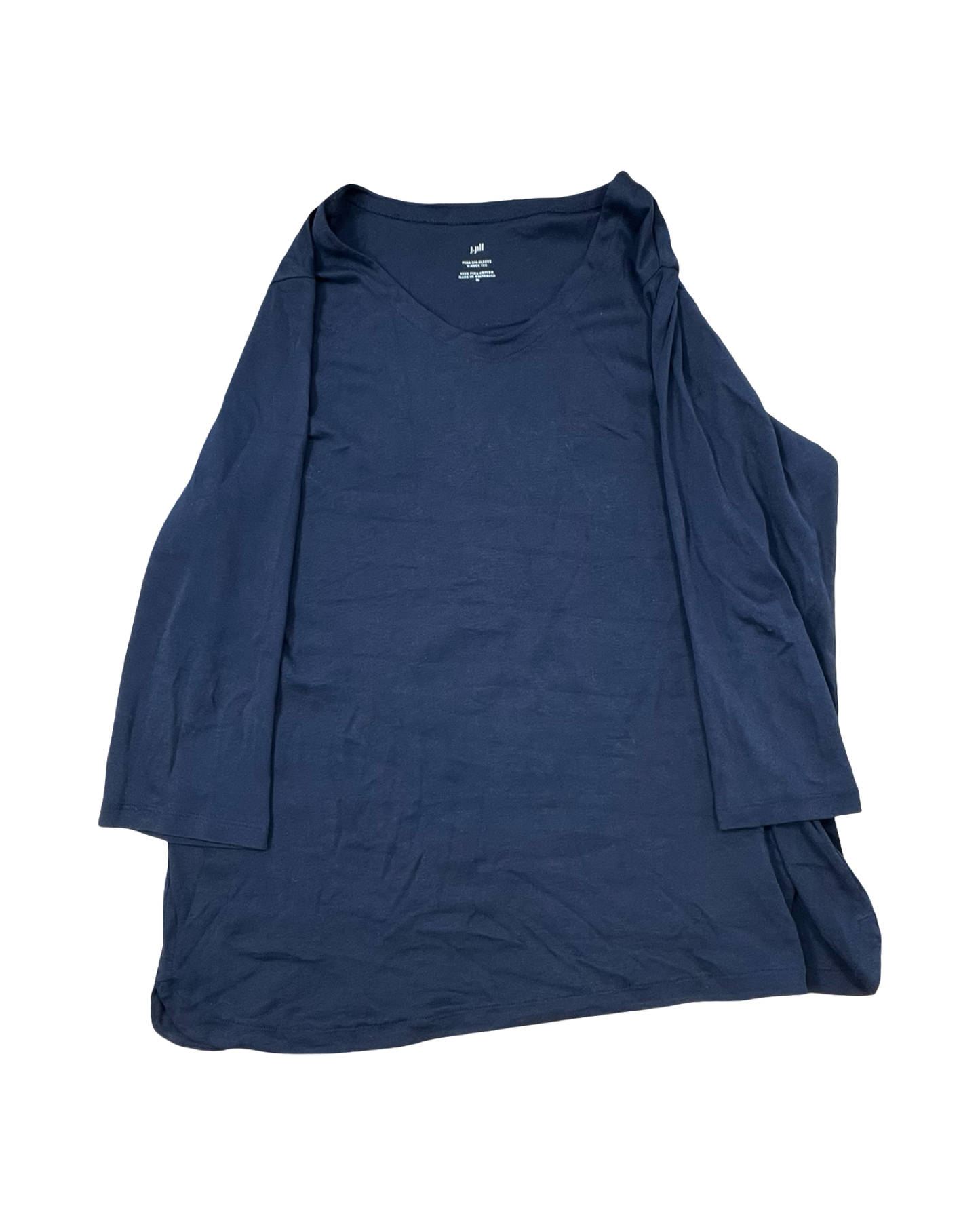 Top Ls By J. Jill In Blue, Size:Xl