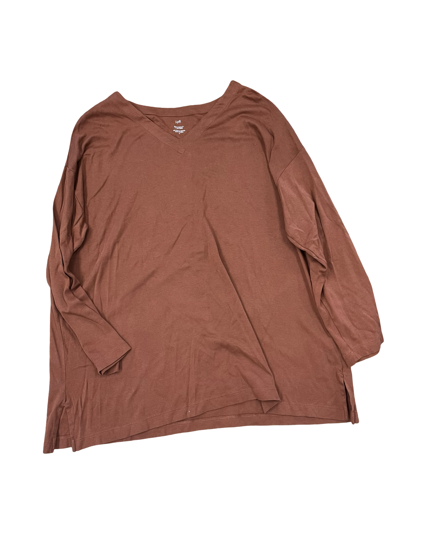 Top Ls By J. Jill In Brown, Size:Xl