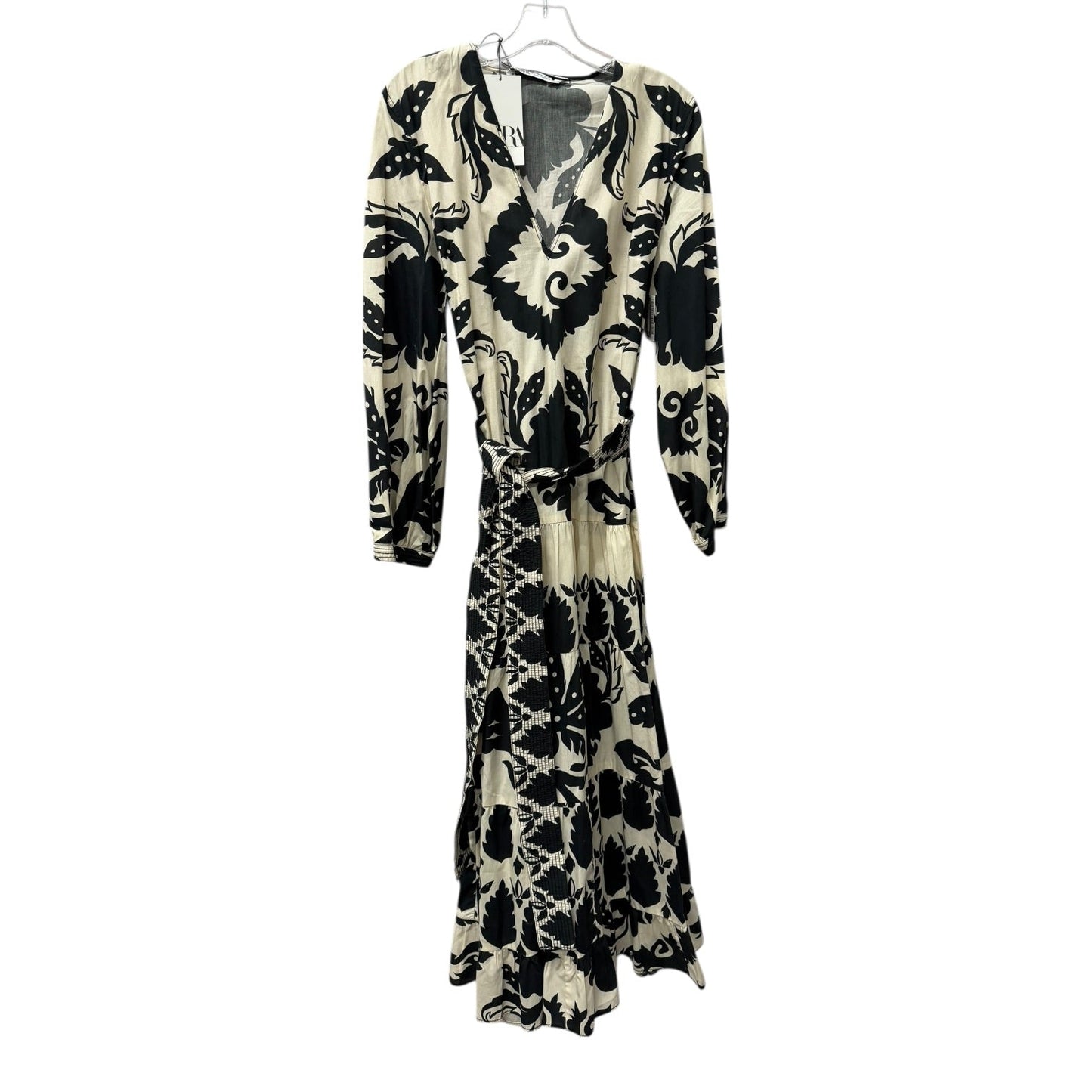 Dress Casual Maxi By Zara In Tan, Size:L