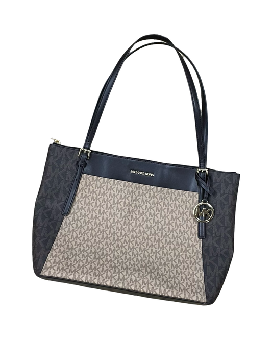 Handbag Designer By Michael Kors In Brown, Size:Large