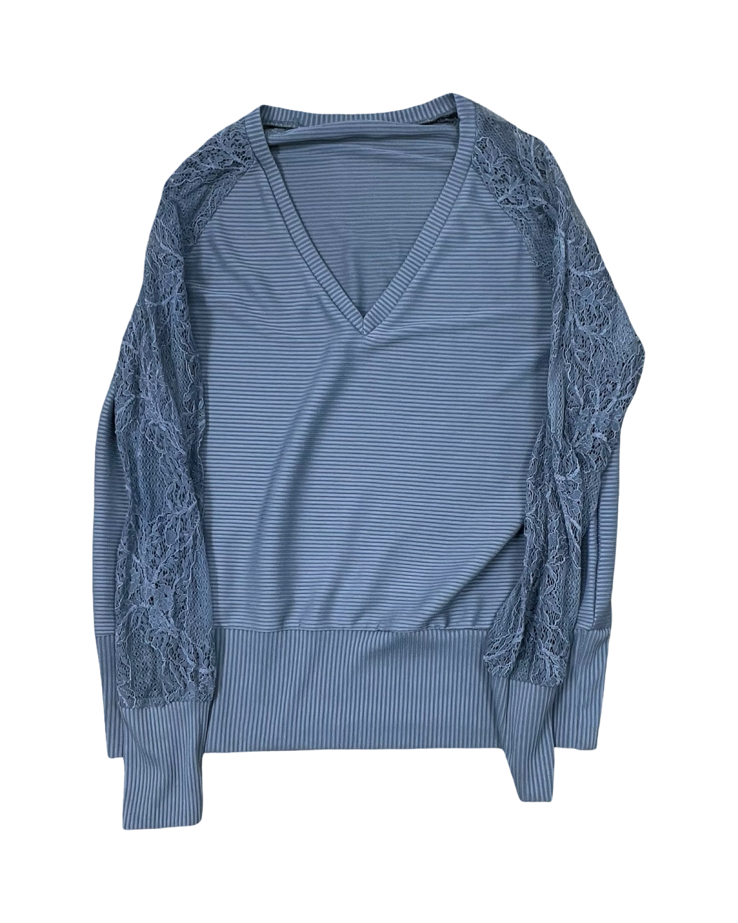 Top Ls By Clothes Mentor In Grey, Size:L