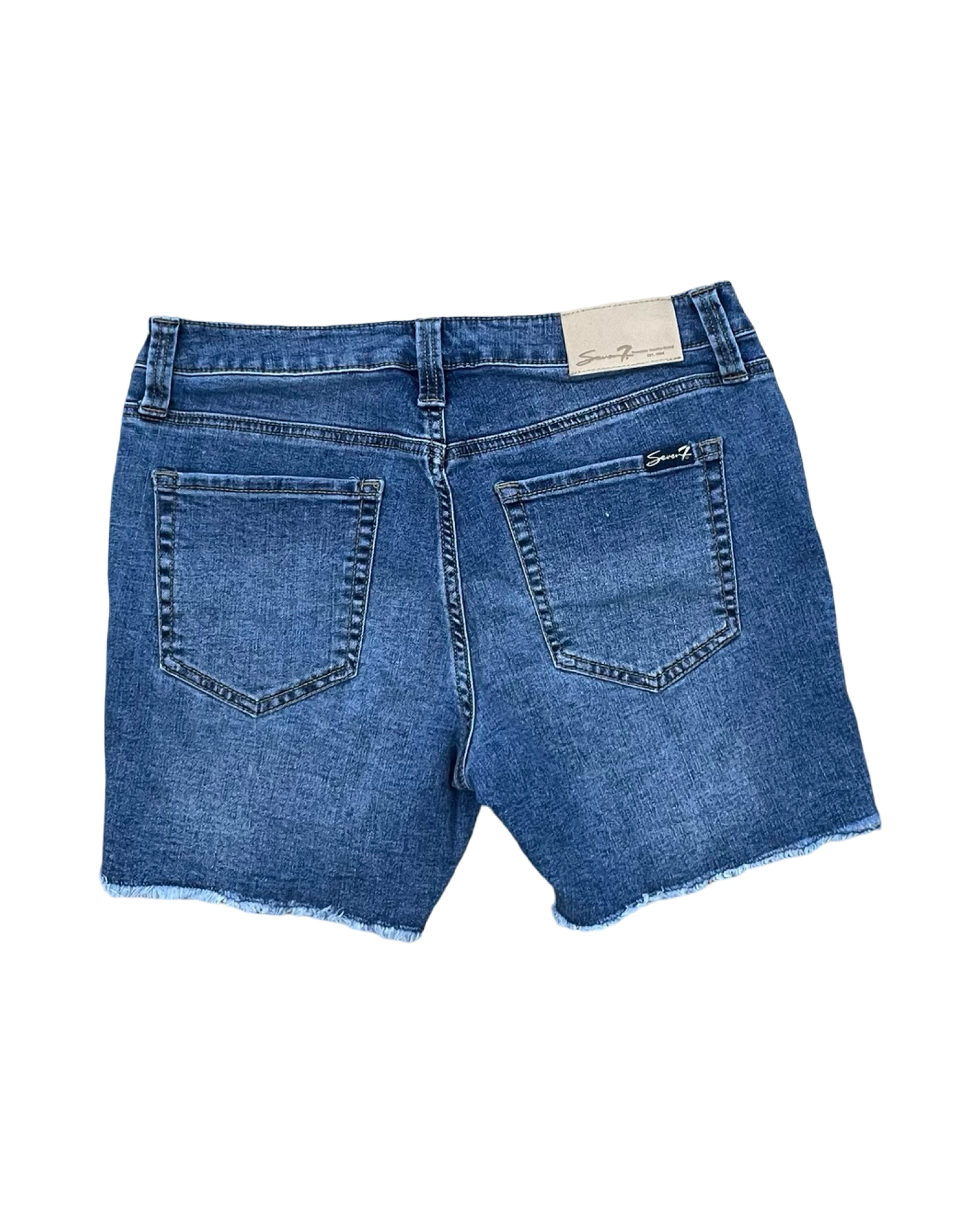 Shorts By Seven 7 In Blue, Size:4