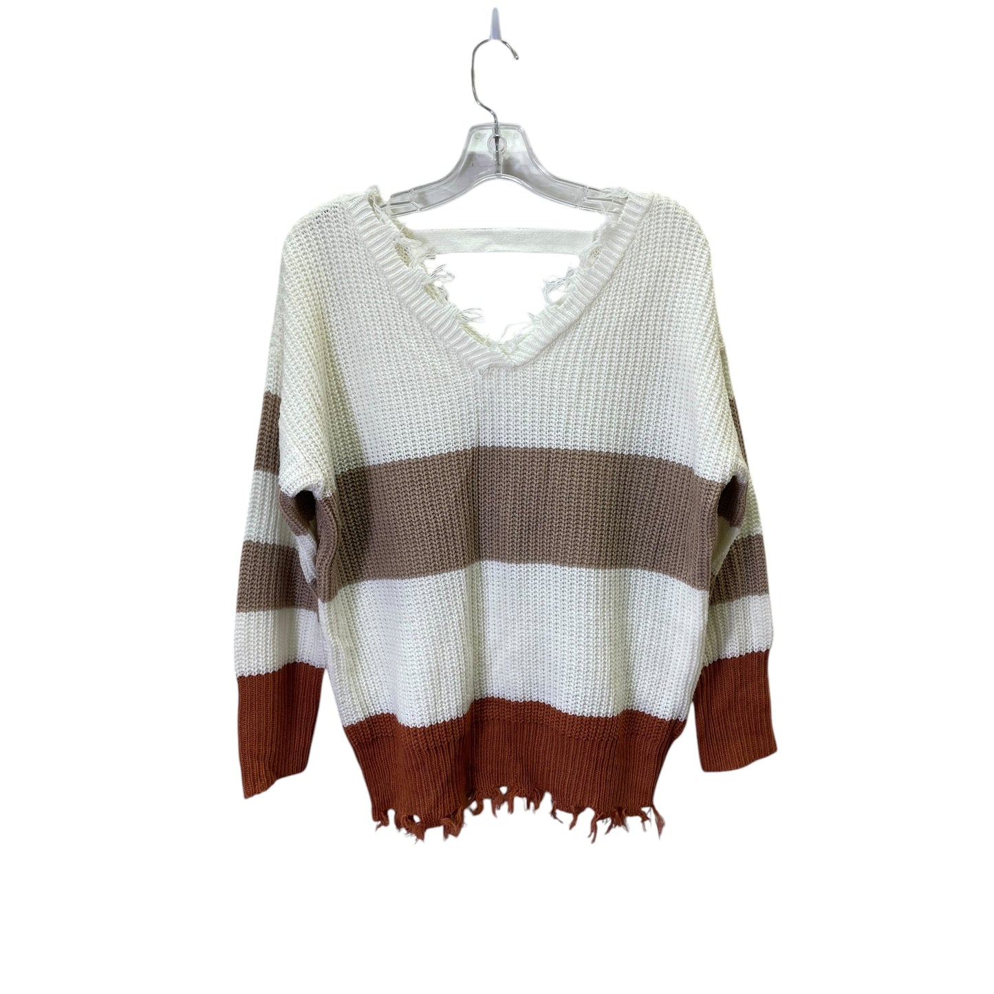 Sweater By Moon & Madison In Cream, Size:S