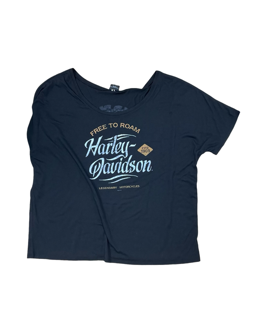 Top Ss By Harley Davidson In Black, Size:Xl