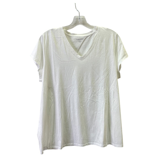 Top Ss Basic By Eileen Fisher In White, Size:Xl