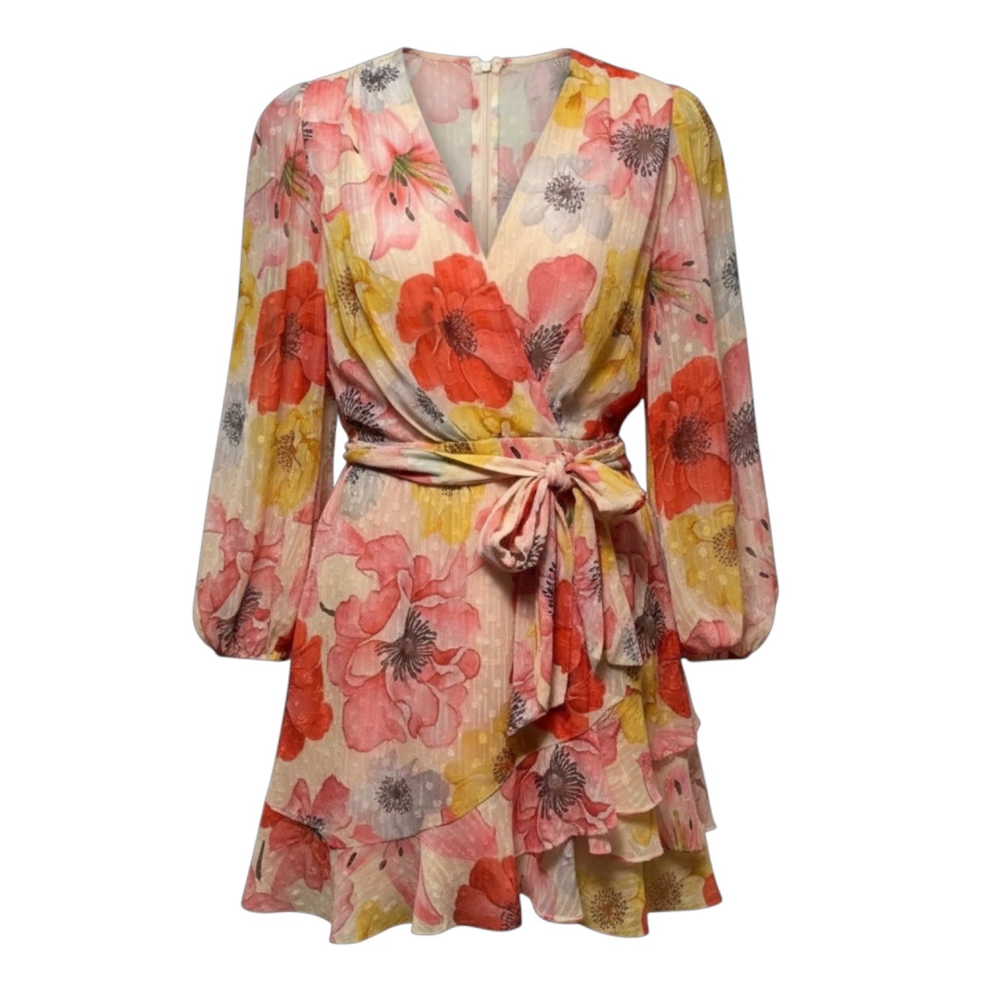 Laurel Mini Dress By Alex Marie In Floral Print, Size: 12