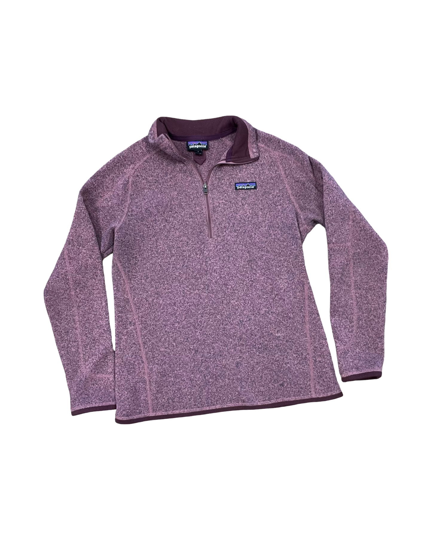 Sweatshirt Collar By Patagonia In Pink, Size:M