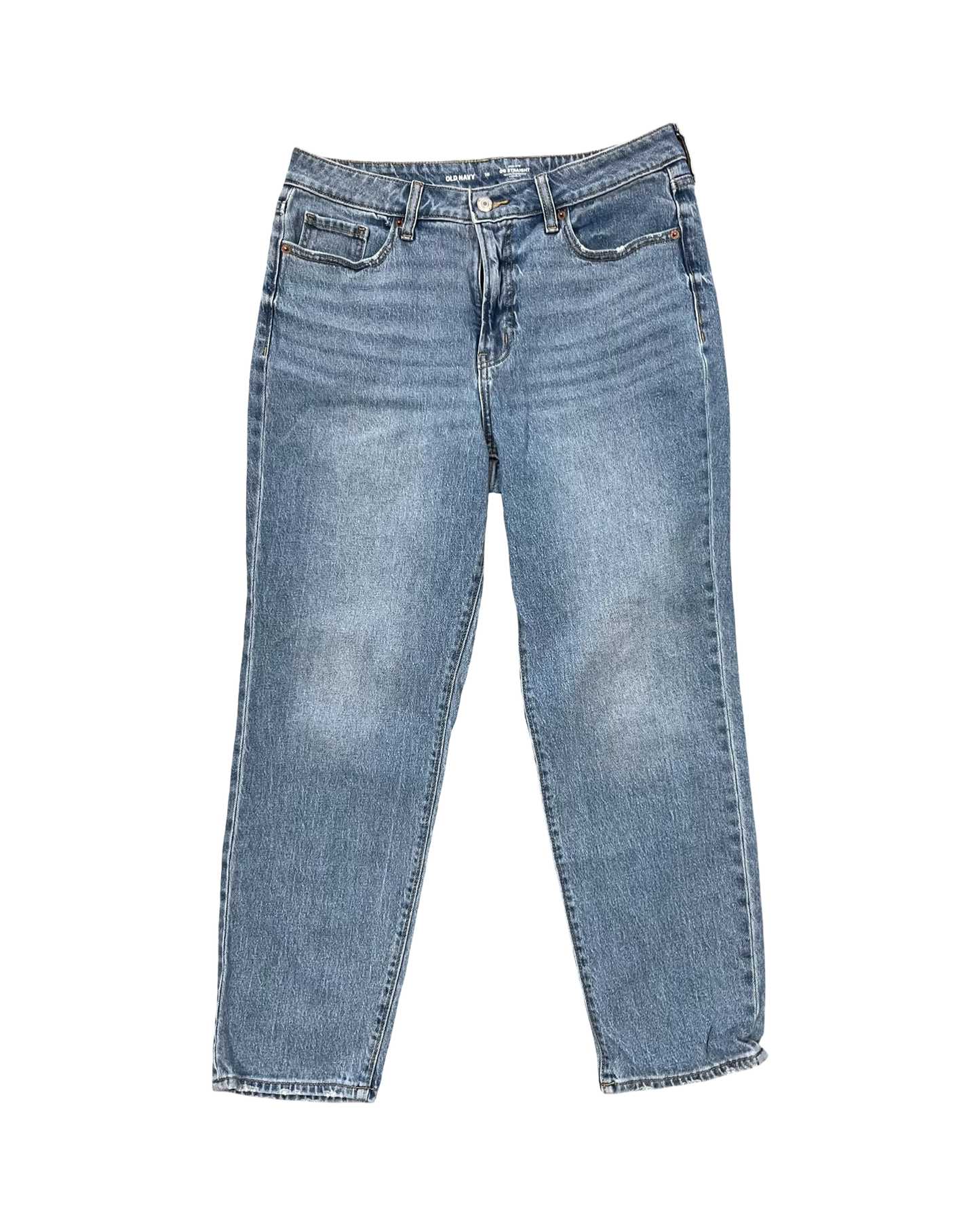 Jeans Straight By Old Navy In Blue, Size:10
