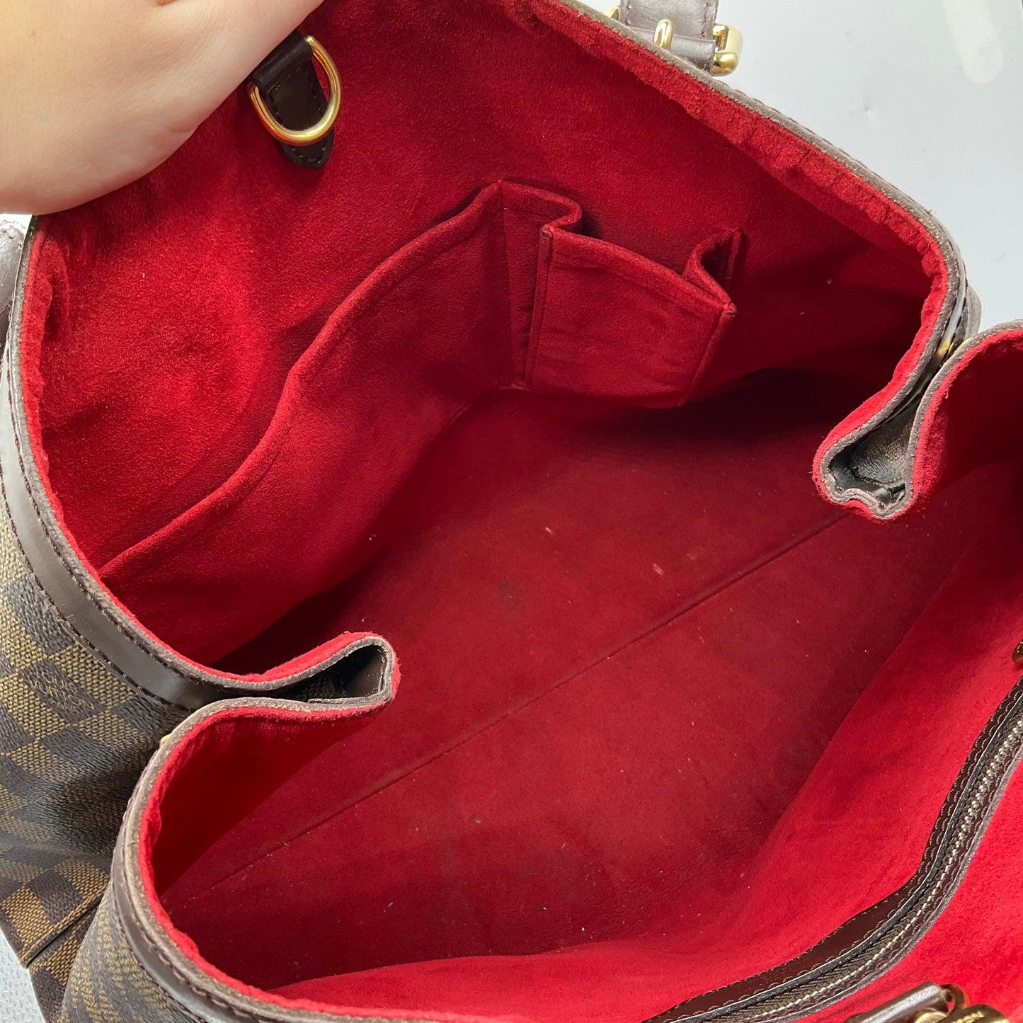 Handbag Luxury Designer By Louis Vuitton, Size: Large