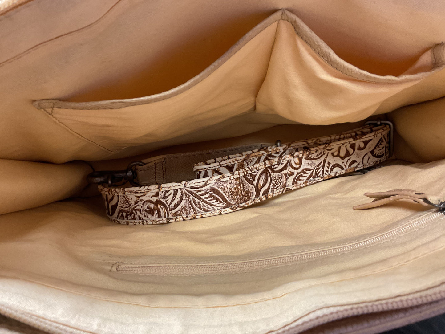 Handbag By Myra In Tan, Size:Large