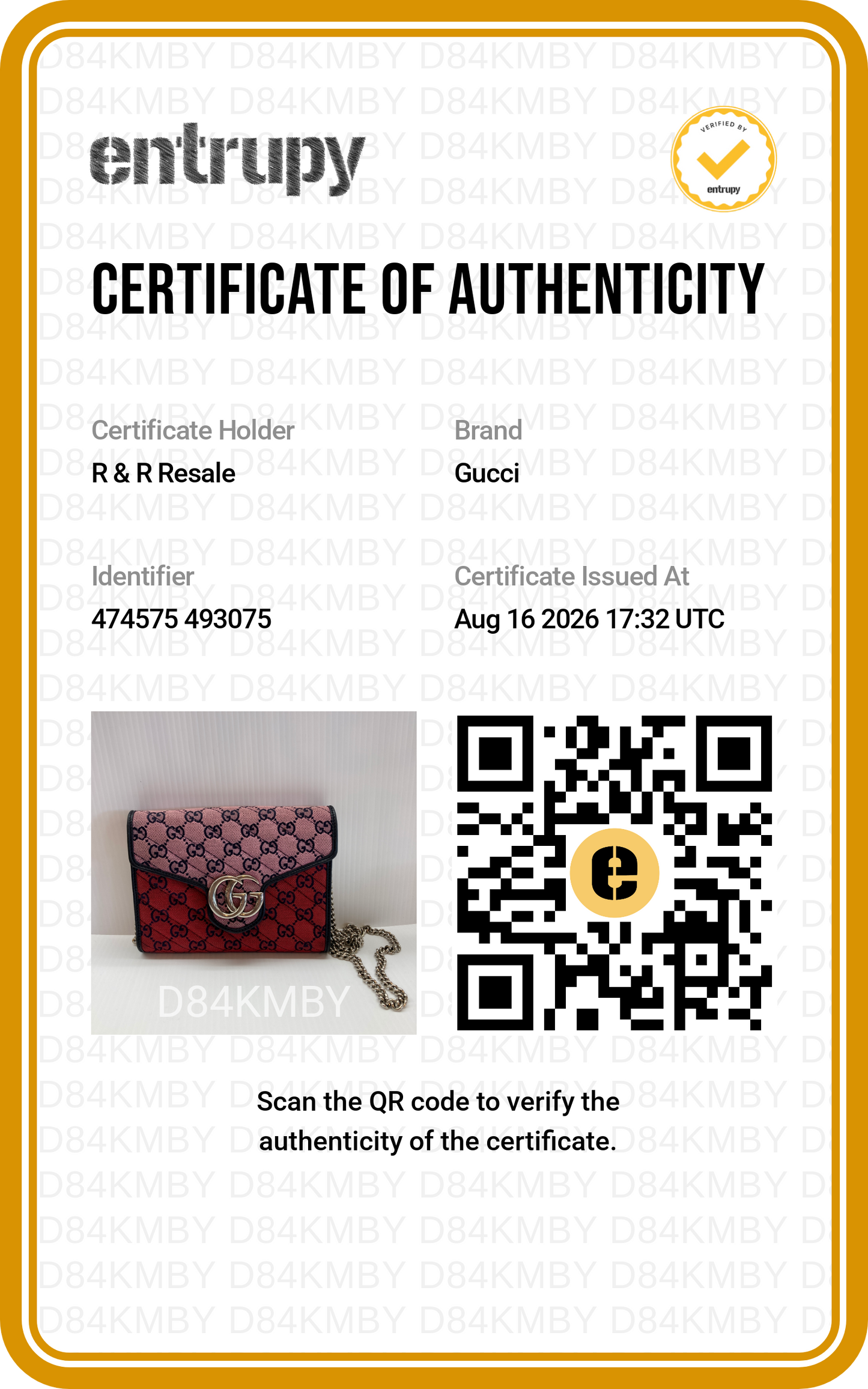 Handbag Luxury Designer By Gucci, Size: Small