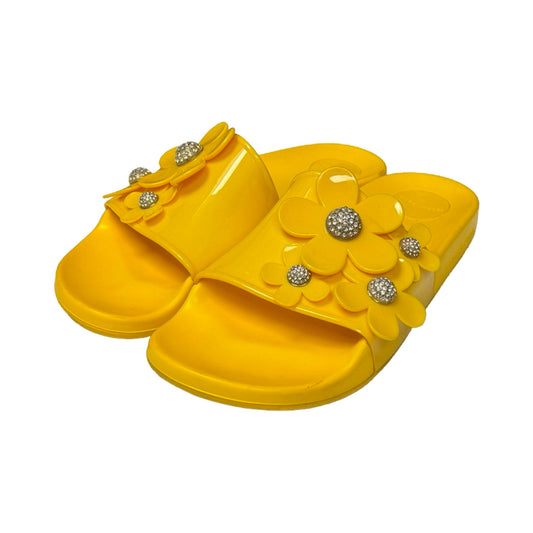 Yellow Sandals Designer Marc Jacobs, Size 10