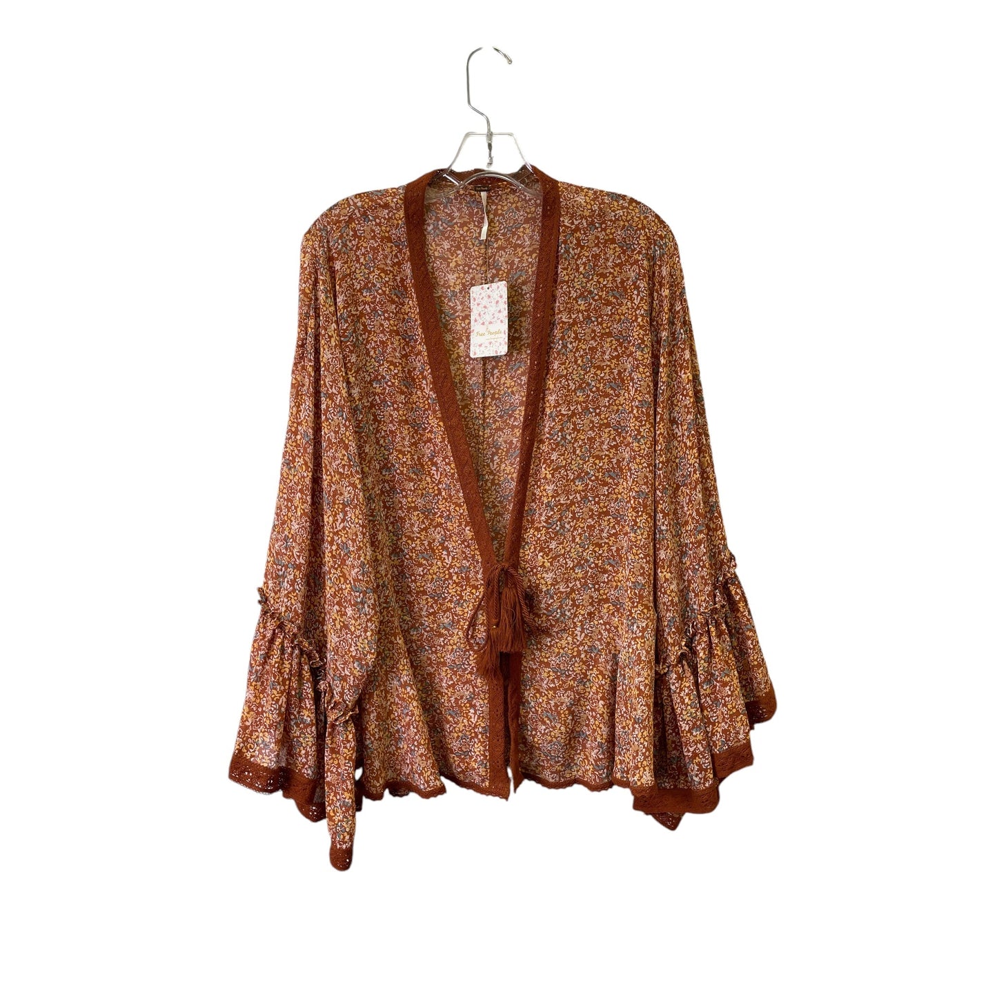 Kimono By Free People In Orange, Size:M