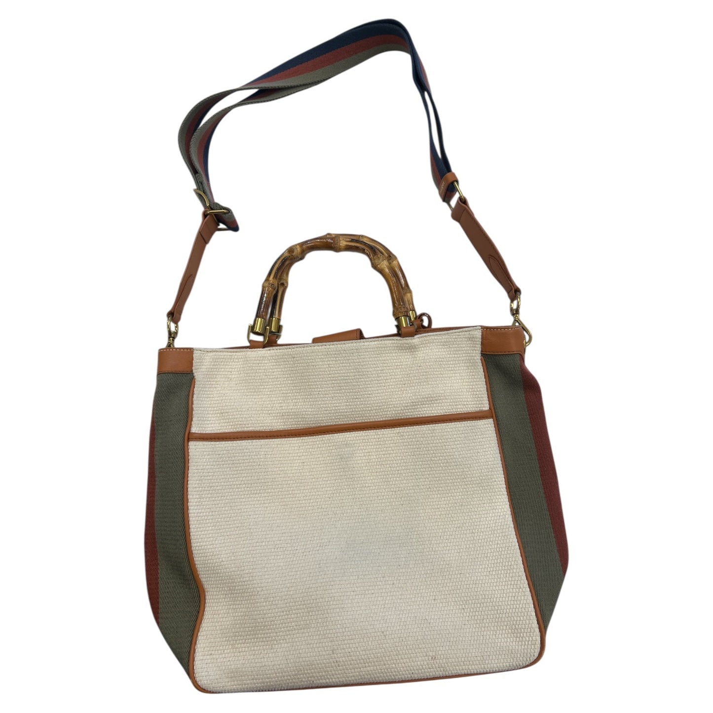 Handbag By Margot In Cream, Size:Large