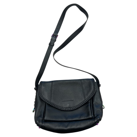 Crossbody Leather By Aimee Kestenberg In Black, Size:Large