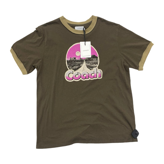 Top Ss Designer By Coach In Brown, Size:Xl