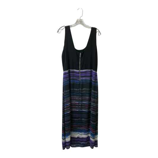 Dress Casual Maxi By Vince Camuto In Black & Brown, Size:1X