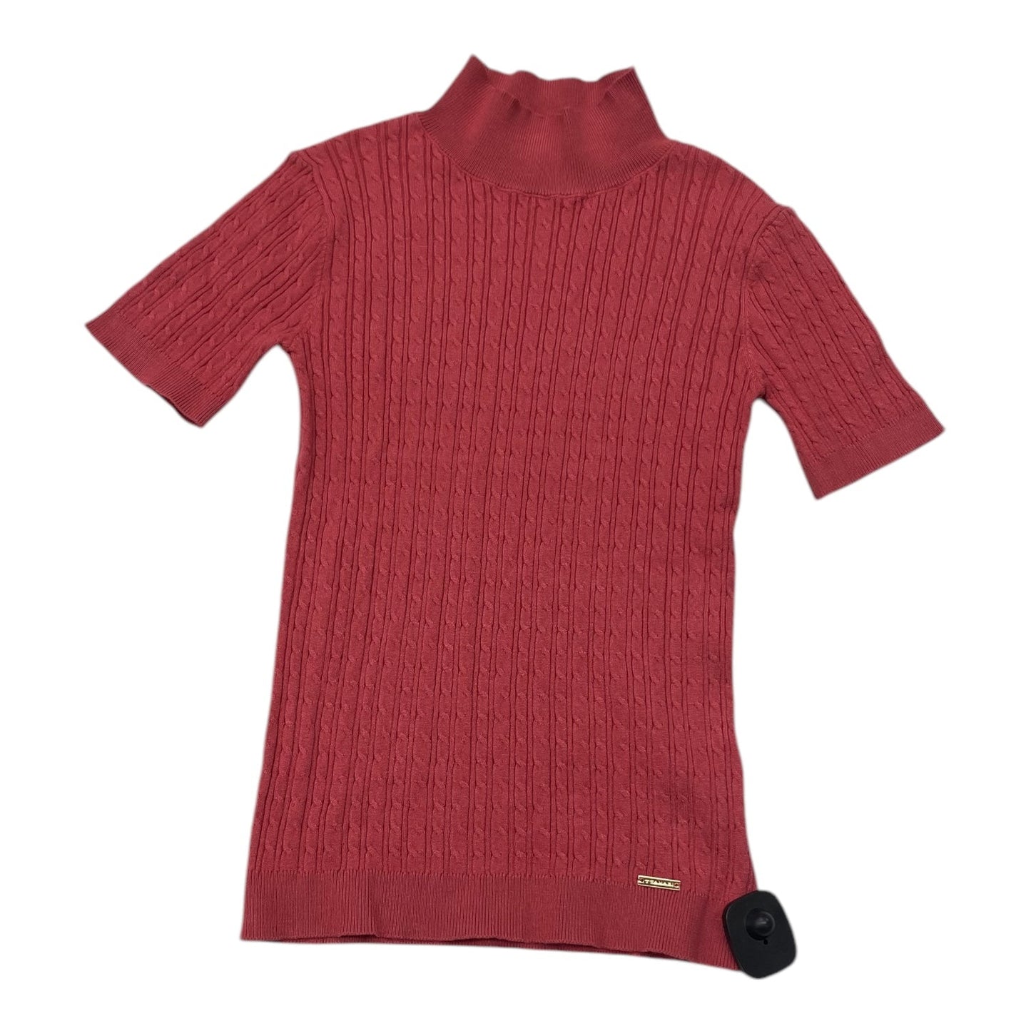 Top Ss By Tahari By Arthur Levine In Pink, Size:Xs