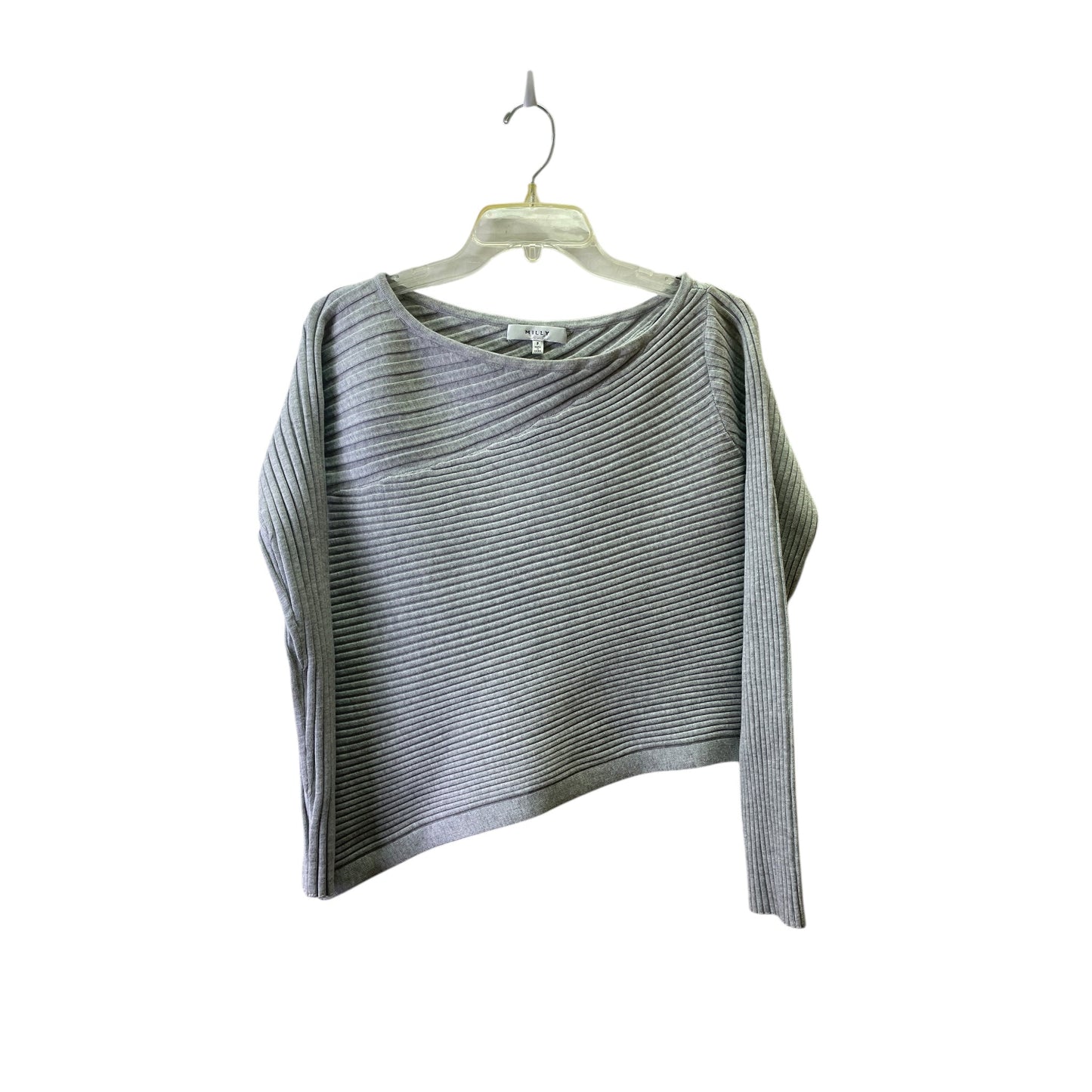 Sweater Designer By Milly In Grey, Size:Xs