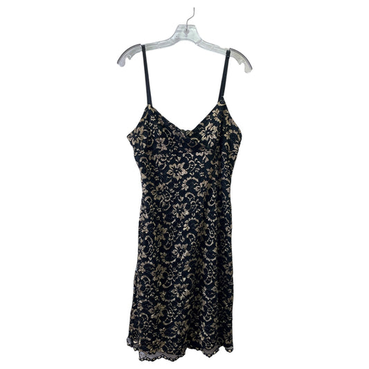 Dress Party Short By La Belle In Black & Gold, Size:L