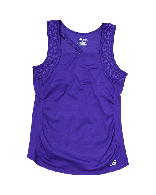 Athletic Tank Top By Bcg In Purple, Size:S