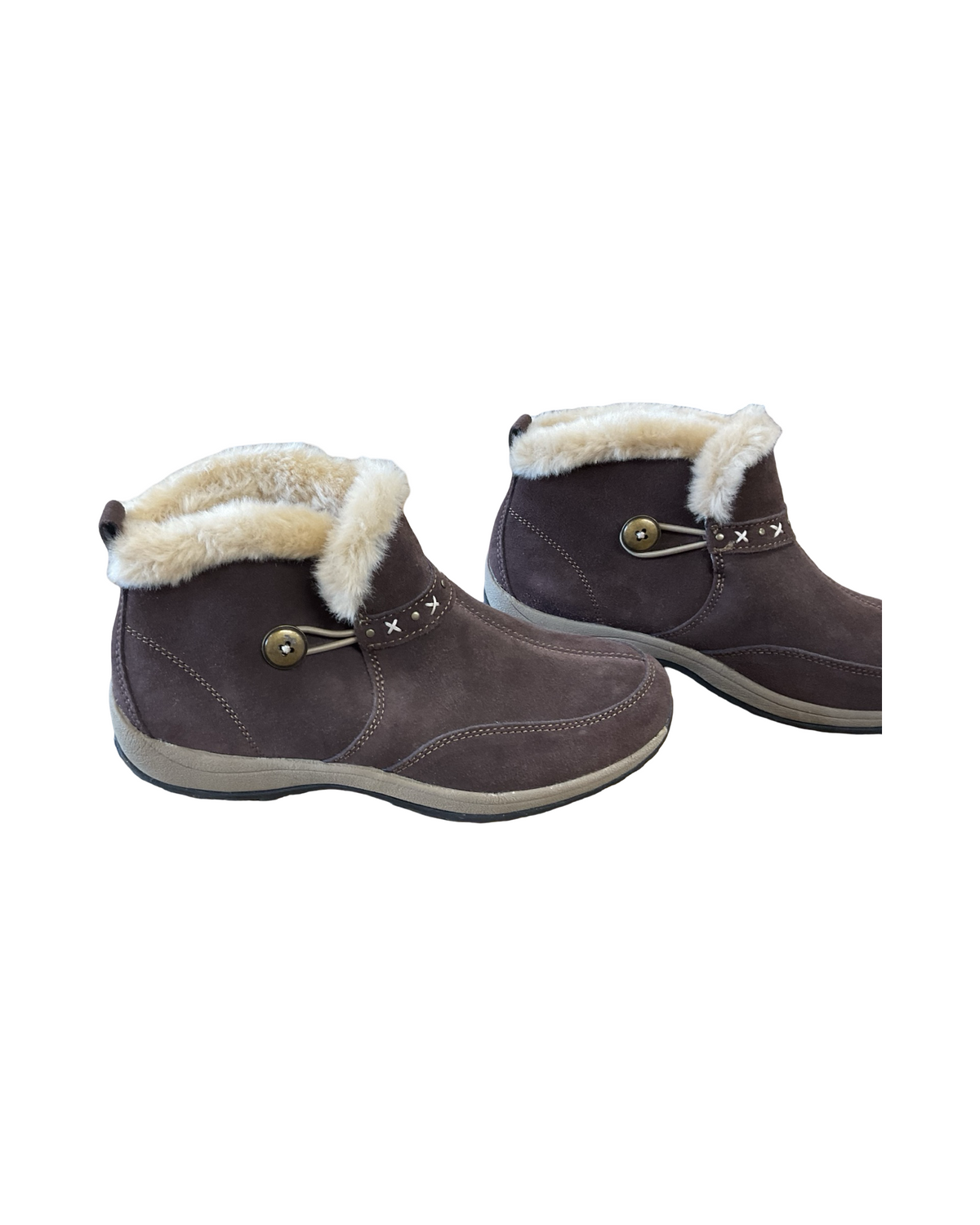 Shoes Flats By Easy Spirit In Brown, Size:8