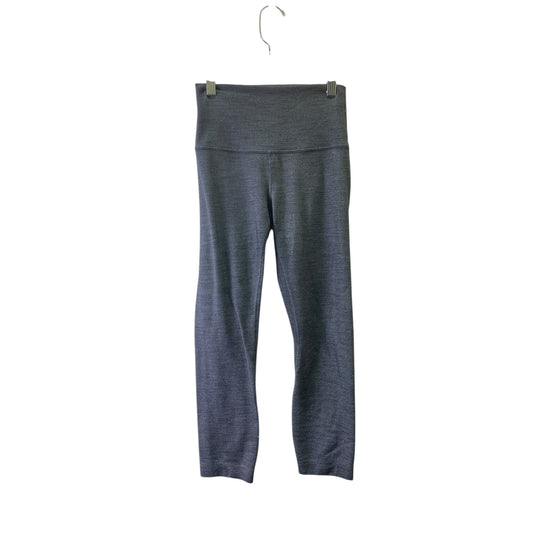 Athletic Leggings By Lululemon In Grey, Size:4