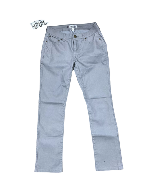 Jeans Straight By Jennifer Lopez In Grey, Size:6